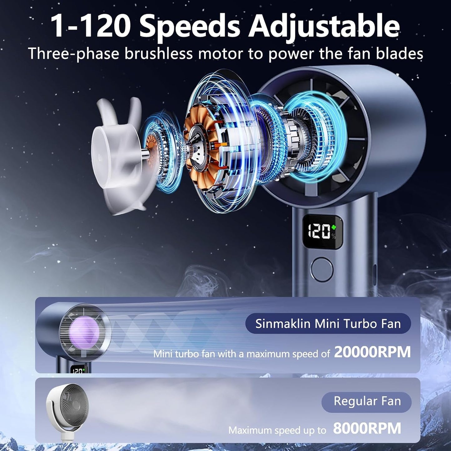 USB Portable Beauty Cooling Fan
